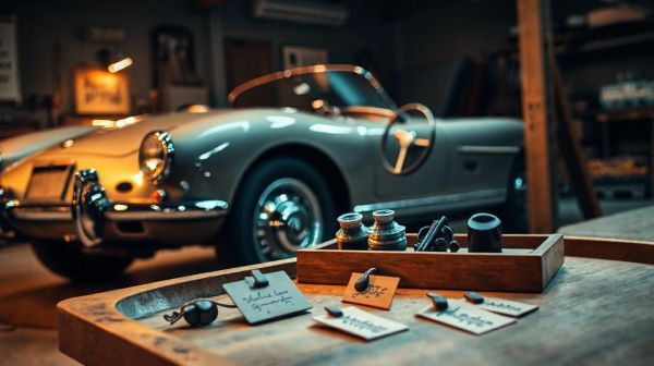 Top pièces détachées pour améliorer votre voiture de collection